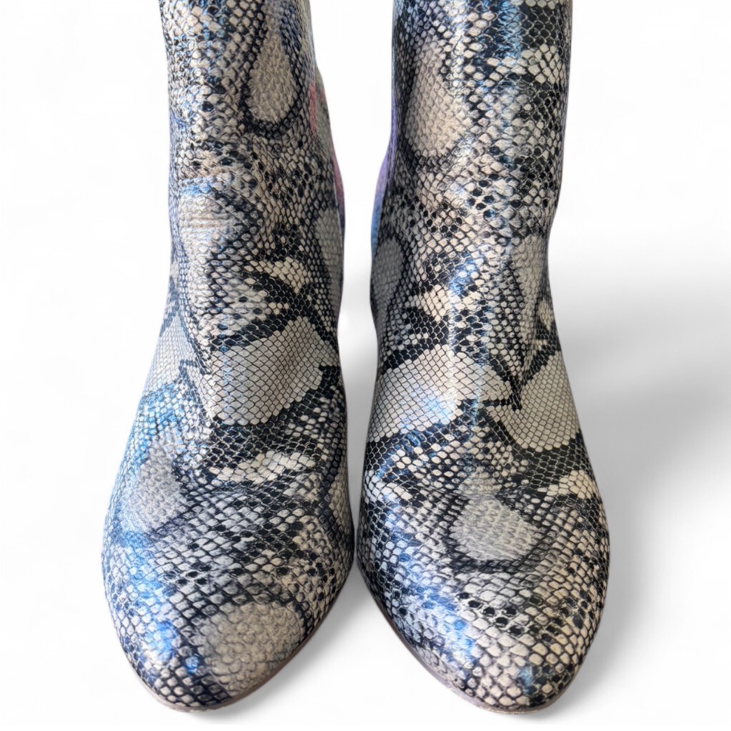 Justfab Snakeskin Patterned Women's Boots